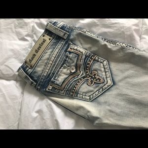 Rock Revival Straight Light Blue Jeans
